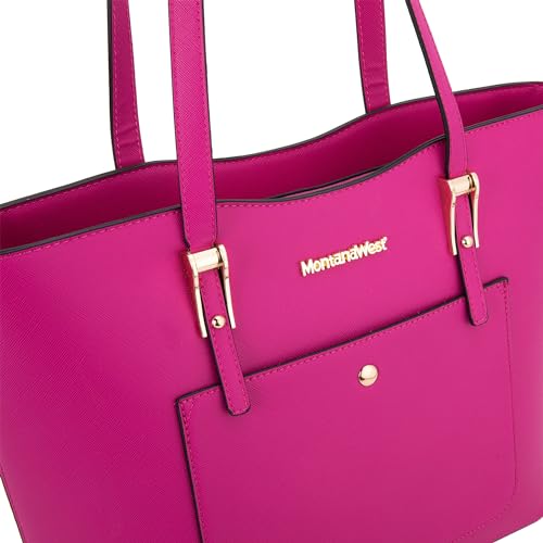 Image of Montana West 3PCS Purses for Women Tote Bag and Wallet Set Shoulder Satchel Handbags