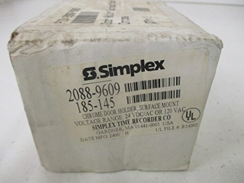 1- Simplex 2088-9609 DISC Door Holder Surface New in Box