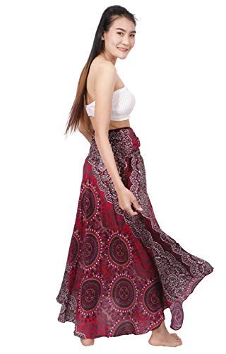 Banjamath® Women's Long Bohemian Style Gypsy Boho Hippie Skirt4