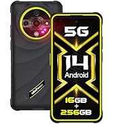 Ulefone Armor X31 Pro 5G Rugged Phone, MTK Dimensity 6300 5G, 16GB+256GB, Android 14, 6.56” 120Hz...