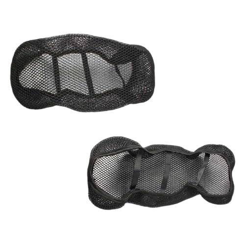 Funda de asiento de motocicleta de poliéster negro con resistencia solar
