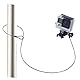 Atoptek Kamera Sicherheitsleine, Edelstahldraht Buntes Halteseil Schlüsselband mit Haken Karabinerhaken für GoPro Hero 7 6 5 Session DJI Osmo Action und andere Action Kamera