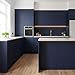ROSEROSA Peel and Stick Matt Solid Architectural Film Self-Adhesive Vinyl Film Wallpaper Door Wrap Counter Top Border Mirror Molding Trim SG51
