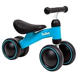 Buba Toys Bicicleta de Equilibrio - 4 Rodas, Azul, Pequeno, 13516