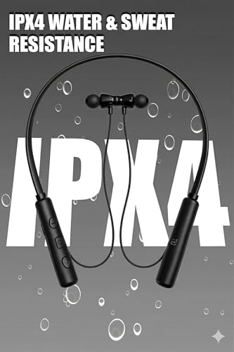 Image of Magnetic Earbuds Dynamite Bluetooth Neckband with 100Hours Playtime, Fast Type-C Charging, and Passive Noise Cancellation - Wireless Sporty Earphones with Mic