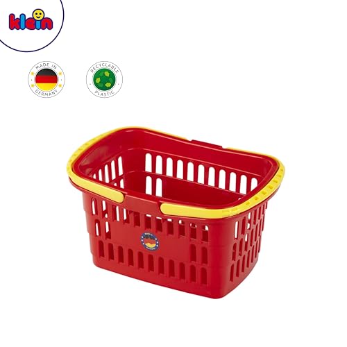 Foto von Theo Klein 9692 Einkaufskorb I Robuster Korb aus hochwertigem Kunststoff I Praktischer, kindgerechter Griff I Maße: 26,5 cm x 17,5 cm x 14 cm I Spielzeug für Kinder ab 2 Jahren