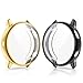 EZCO 2-Pack Screen Protector Case Compatible with Samsung Galaxy Watch Active 2 40mm / 44mm, Plated Soft Tup Case Full Coverage Screen Protective Cover Bumper Shell for Galaxy Active 2 Watch