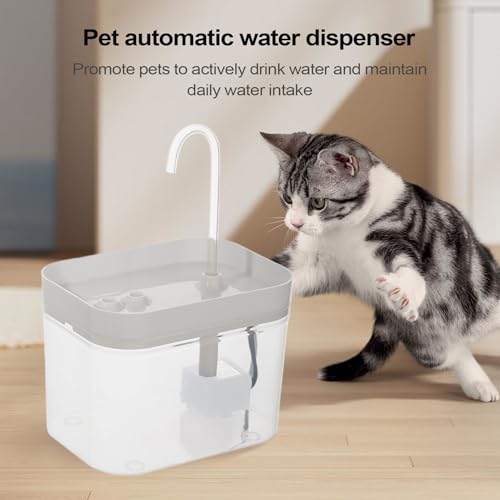 Distributeur d'eau pour chat et fontaine silencieuse chiot 1,5 L - 8