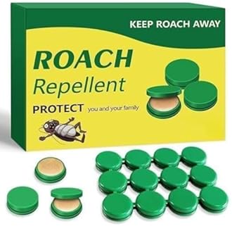 WHIMSY Natural Cockroach Killer Capsule Gel for Kitchens, Bathrooms, Hotel, Restaurants and Cabinets, Eco-Friendly Home Remedy for Indoor Cockroach Control Pack Of (6)