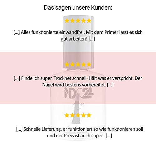 Nagel Primer Für Gelnägel Acryl Modellage Nägel - Studio Qualität - Made In Germany - 5ml – Bild 8