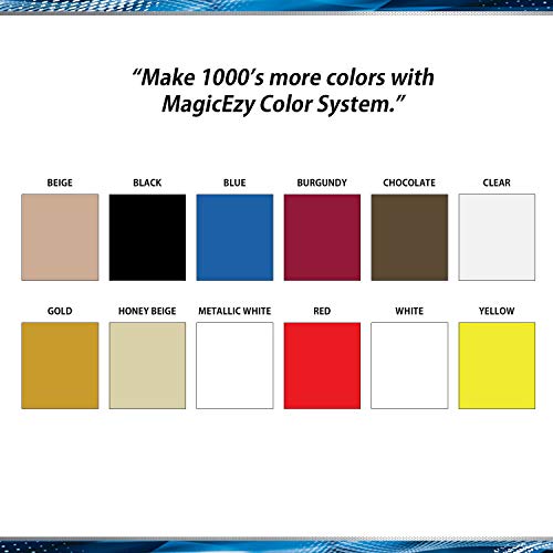 MagicEzy Tile Fix: Ceramic Tile Scratch Repair | Porcelain Crack Repair | Touch Up Tile Filler for Bathroom Floor Tiles (Grey)