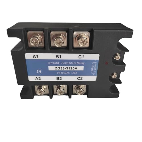 Relais Statique 120 A triphasé ZG33-3120A à commutation silencieuse sans usure - 4