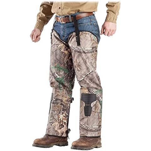 ForEverlast Snake Guard Chaps, Camouflage- Hunting Gear with Full Protection for Legs from Snake Bites & Briar Thorns & Brush Cover