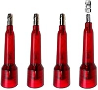 4 x Universal Zündkerzentester/Zündungstester Zündfunkentester Prüflampe für Zündsystem Durchgang Prüfgerät (2 in 1 Anschluss M4 und SAE Anschluss)