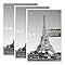 upsimples 3 Pack Bilderrahmen 40x60, 40x60 Bilderrahmen Weiß für Fotogalerie, Einschubstreifen, Horizontale oder Vertikale Wandmontage