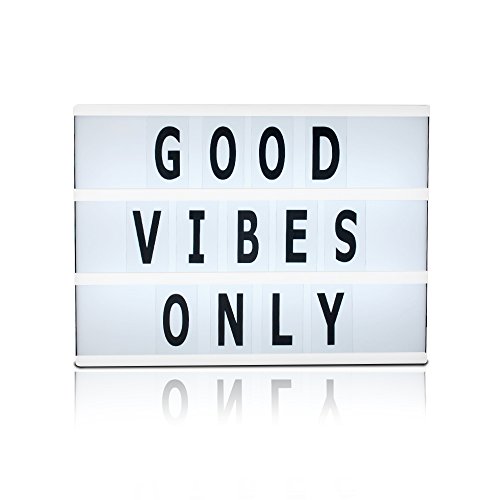 image for Brooklyn Lighting Company LED Cinema Light Box with Letters Includes 2