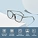 Cyxus Blue Light Blocking Glasses Men Woman Square TR90 Frame Anti Eyestrain Office Computer Gaming Study 8208
