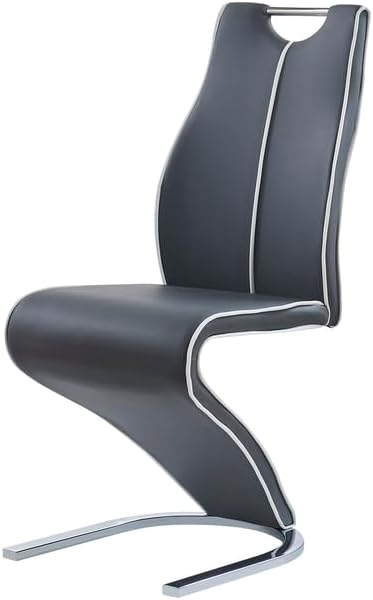 Global Furniture USA Dual Oval Base Style Cocktail Table, BR/Grey