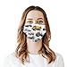 Yaxongx Cartoon Tool Car Pattern Face Mask Washable Reusable Adult Cloth Dust Mask 5-Layer Protection Activated Carbon Filter Adjustable Anti Dust Face Masks with 2 Filter for Women Men, 1 Pcs
