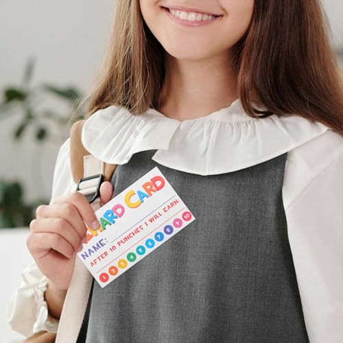 Tarjetas de Recompensa MAGICLULU en Papel Blanco para Estudiantes y Profesores en Aula, 300 Uds 7
