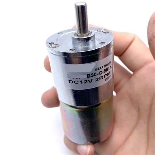 Moteur à engrenages 37mm rotation CW/CCW pour ajustement précis