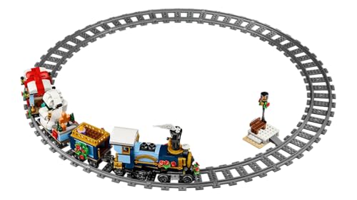 Image of LEGO Icons 10361 Holiday Express Train - 956 Pieces Festive Collectible Set for Adults (18+)
