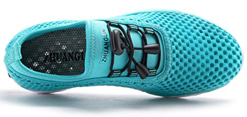 Image of Women's Quick Drying Aqua Water Shoes,3-Second Drainage & All-Terrain for Swimming,Hiking,Yoga