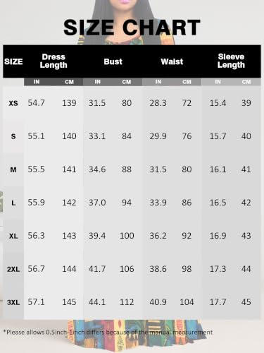 Image of PinkPatty Plus Size Maxi Dress for Women Casual V Neck 3 /4 Sleeve Boho Printed Long Dress with Pockets