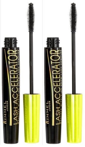Rimmel London Lash Accelerator Mascara - Extreme Black - 2 pk