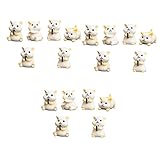 Mini décoration de hamster : mini hamster en résine, design artisanal, créatif et unique, mini ornement de hamster