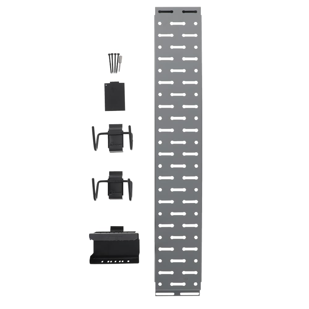 Lockdown Securewall Handgun Kit with Narrow Securewall Panel, Handgun Hangers, Mag Rack, for Organization, Gun Storage