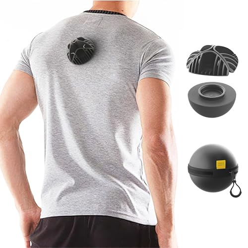 Ball for Side Sleep Posture – Calma Clip v2 by Whole Nights, Sleep Aid for Back Snorers, Anti Snoring Device, Attaches to Any Clothes and Keeps You in a Healthy Sleeping Position