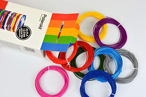 Polaroid PLA-Filament für 3D-Stifte, Box mit 20 Farben, plus 2 Seidenfilamenten - Image 6