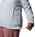 Columbia Womens Switchback II Lined Long Rain Jacket, Cirrus Grey, X-Small