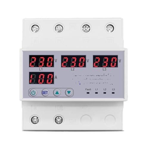 Relais de protection triphasé 100A pour éviter les surtensions