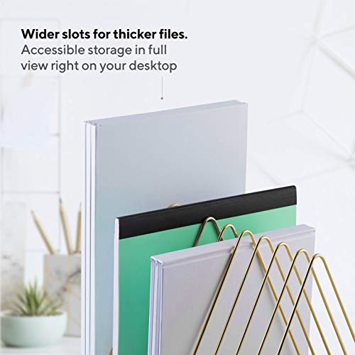 image for Mindspace Desk Organizer - Magazine Holder, File Organizer for Desk | 