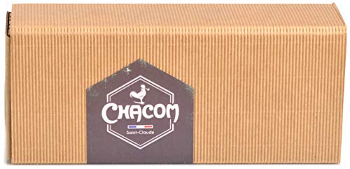 Pipa Chacom Reverse Calabash en bruyère lisse marron fait main