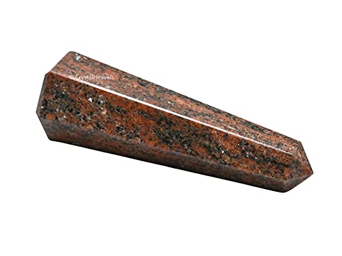 Image of Crystal Heaven Certified Unakite Crystal Tower Obelisk Point For Chakra, Healing And Balancing - AAA Grade Original Certified Gemstone Agate For Reiki Meditation Yoga Spiritual (2-3 Inches)