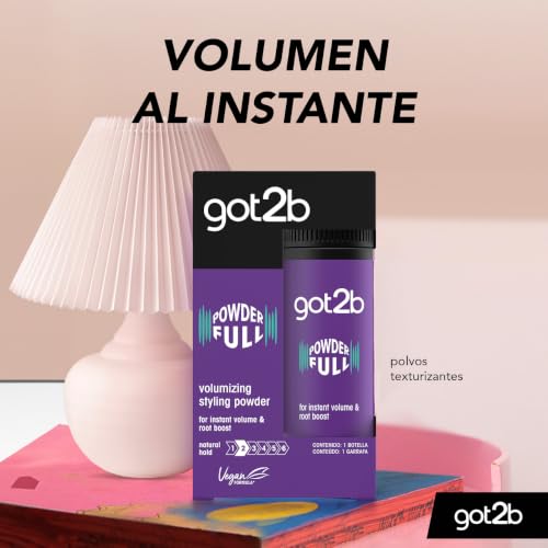 Miniatura 7 de Got2b Powderful Polvos De Volumen Para El Pelo, Fijación Media, 10 G