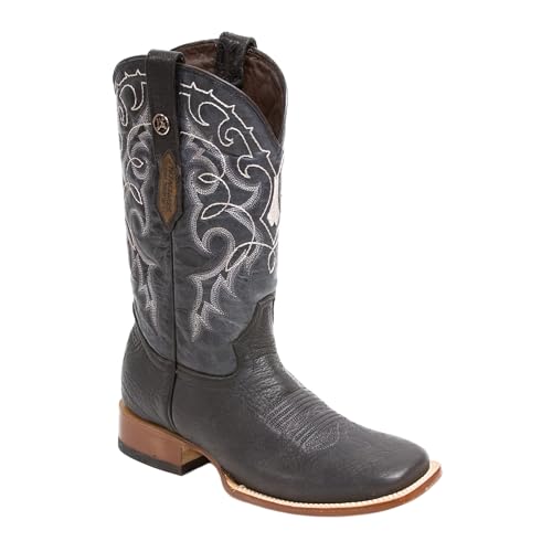 Men's Cowboy Boots Shoulder Black/Black Top2