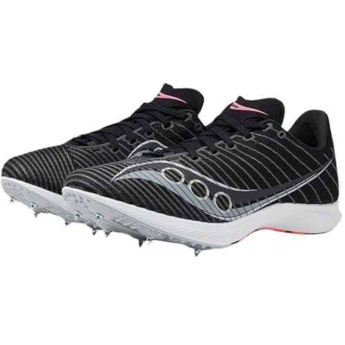 Saucony Women's Velocity MP Sneaker, Black/Vizi, 5 - image 3