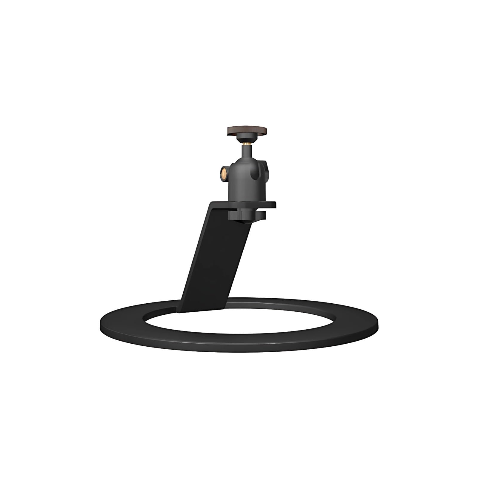 Support de projecteur en acier inclinable et stable avec coussin