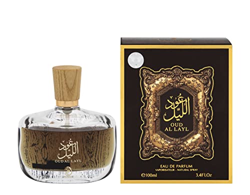 Image of Arabiyat Oud Al Layl Edp 100ml - Long-Lasting Luxury Fragrance,Strong Scent, Perfect for Gifting - Best Perfume for Men & Women - Ideal Birthday Gift for Men, Women.