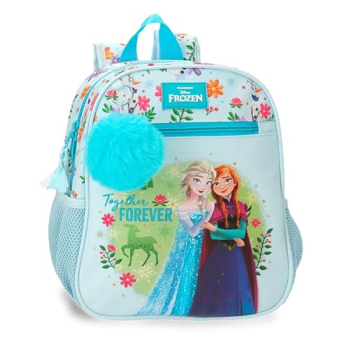Sac à dos Frozen Forever Disney bleu clair 23x28x10 cm