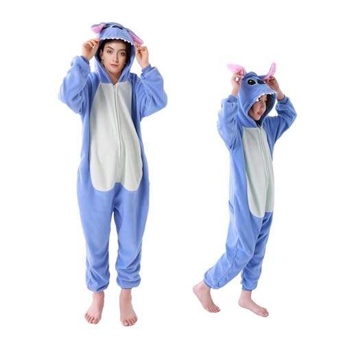 Udekit Mono de Dibujos Animados, Lindo Pijama, Bata, Mameluco, Ropa de Dormir, Disfraz de Cosplay, Fiesta de Halloween para Niños de 4 a 6 Años