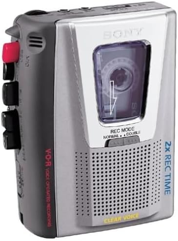 Sony TCM-20DV Pressman Portable Cassette Recorder (Renewed)
