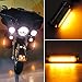 Autokun Motorcycle Highway Bar Lights Universal Fits 1-1/4