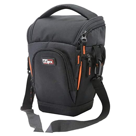 Vidpro TL-35 Top-Load DSLR Camera Holster Case (Large)