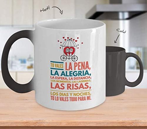 Regalo para esposo Taza de café para esposa Perfecto regalo para graduados, profesionales y estudiantes Vaso con afirmaciones positivas, persona