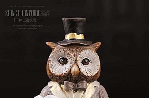 Ornements de hibou rétro AMUCK et décorations de maison créatives